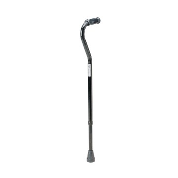 Offset-Handle Cane, Bariatric