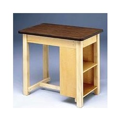 Bailey End Shelved Taping Table