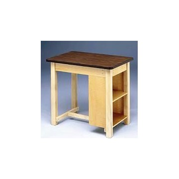Bailey End Shelved Taping Table