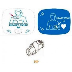 Heart Sync HP Barrel Defib Electrodes