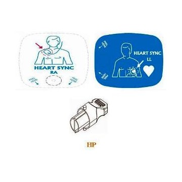 Heart Sync HP Barrel Defib Electrodes