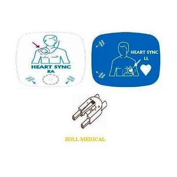 Heart Sync Zoll Medical Defib Electrodes