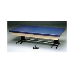 Hi-Lo Upholstered Mat Table