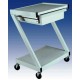 Ideal 2 Shelf Equipment Cart w/Drawer