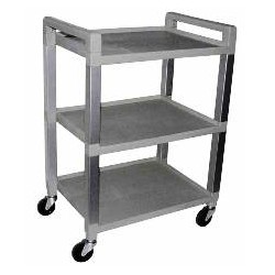 Ideal 3 Shelf Poly Utility Cart