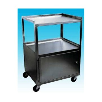Ideal 3 Shelf Stainless Steel Cabinet Cart