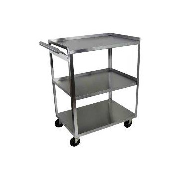 Ideal 3 Shelf Stainless Steel Utility Cart