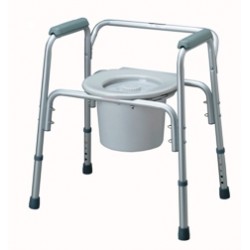 Lightweight Aluminum Commode