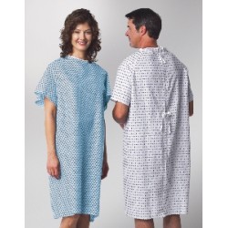 Patient Gowns w/Straight back closure (1 doz.)