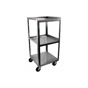 Ideal 3 Shelf Stainless Steel Utility Cart